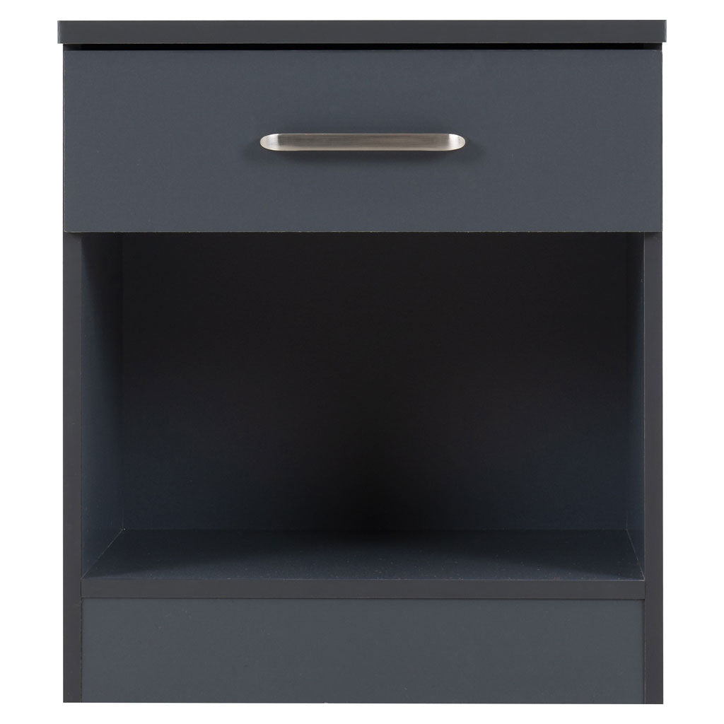Wooden Bedside Cabinet With 1 Drawer - Dakota
