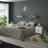 Wooden Bedside Cabinet With 2 Drawers - Barcelona