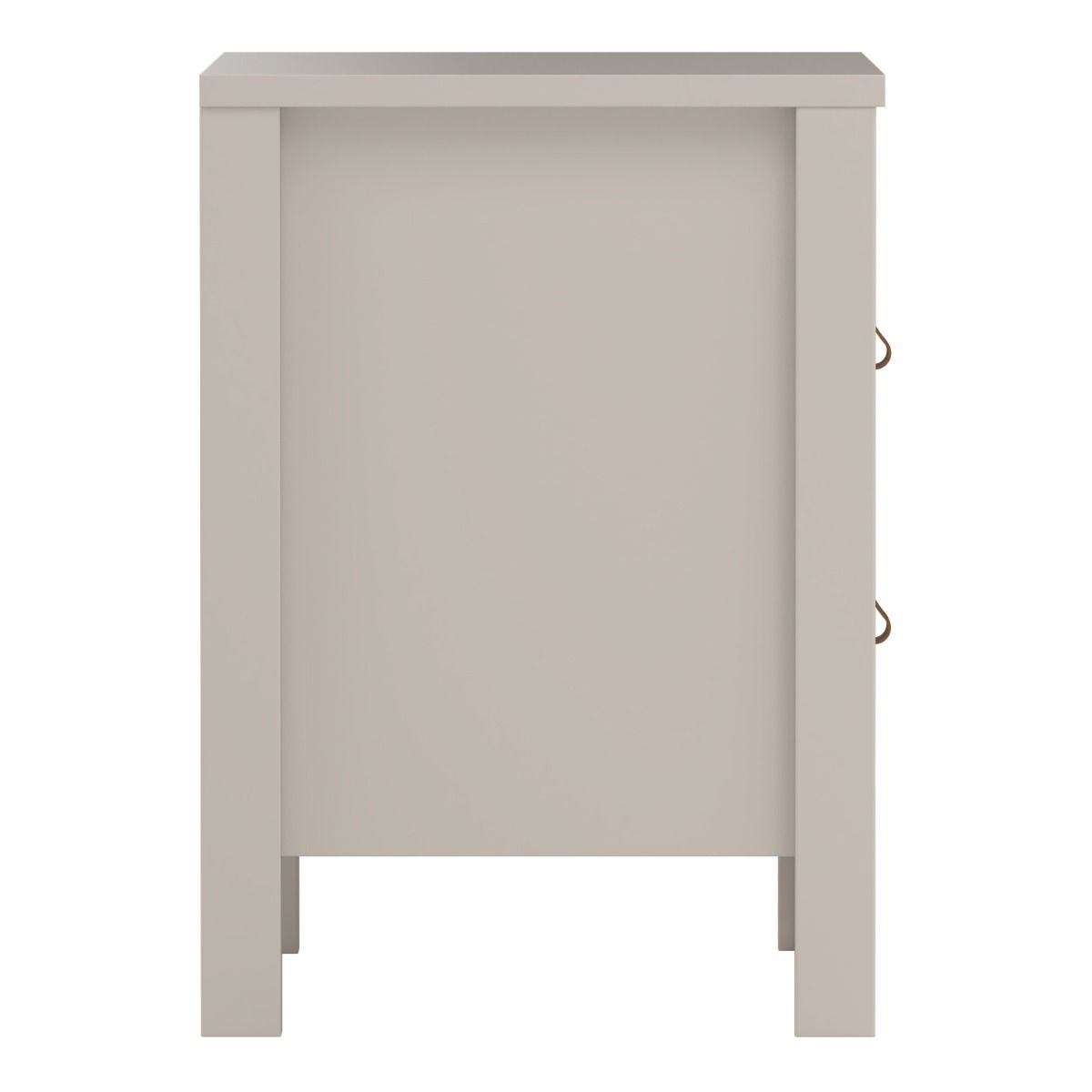 Wooden Bedside Cabinet With 2 Drawers - Barcelona