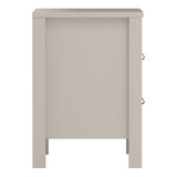 Wooden Bedside Cabinet With 2 Drawers - Barcelona