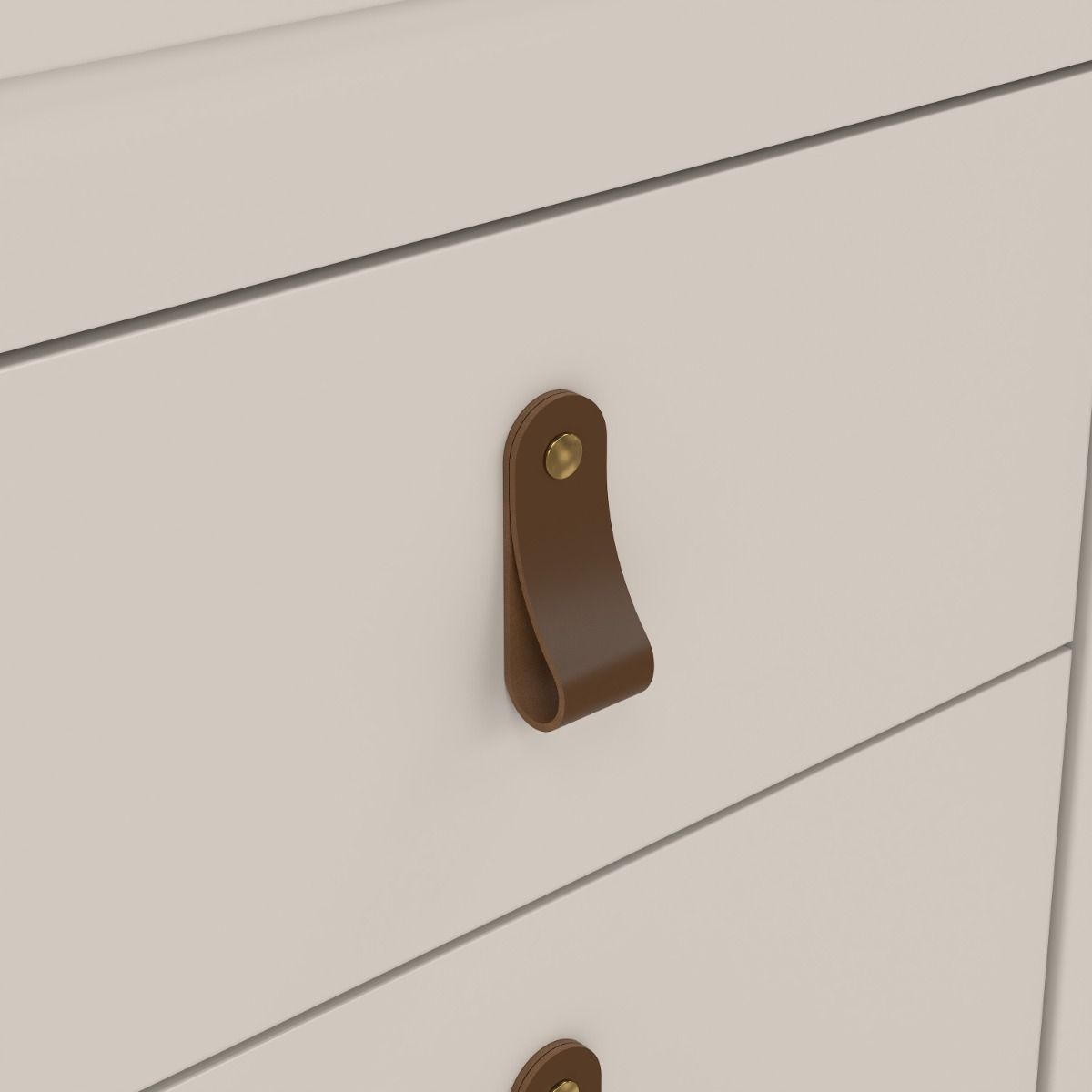 Wooden Bedside Cabinet With 2 Drawers - Barcelona