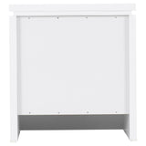 Wooden Bedside Cabinet With 2 Drawers - Charles