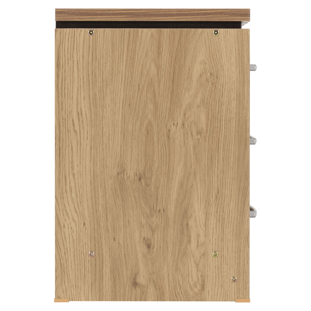 Wooden Bedside Cabinet With 3 Drawer - Charles