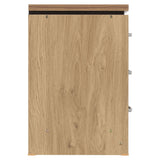 Wooden Bedside Cabinet With 3 Drawer - Charles