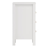 Wooden Bedside Cabinet With 3 Drawers - Barcelona