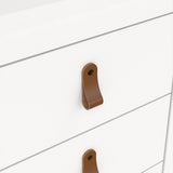 Wooden Bedside Cabinet With 3 Drawers - Barcelona