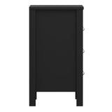 Wooden Bedside Cabinet With 3 Drawers - Barcelona