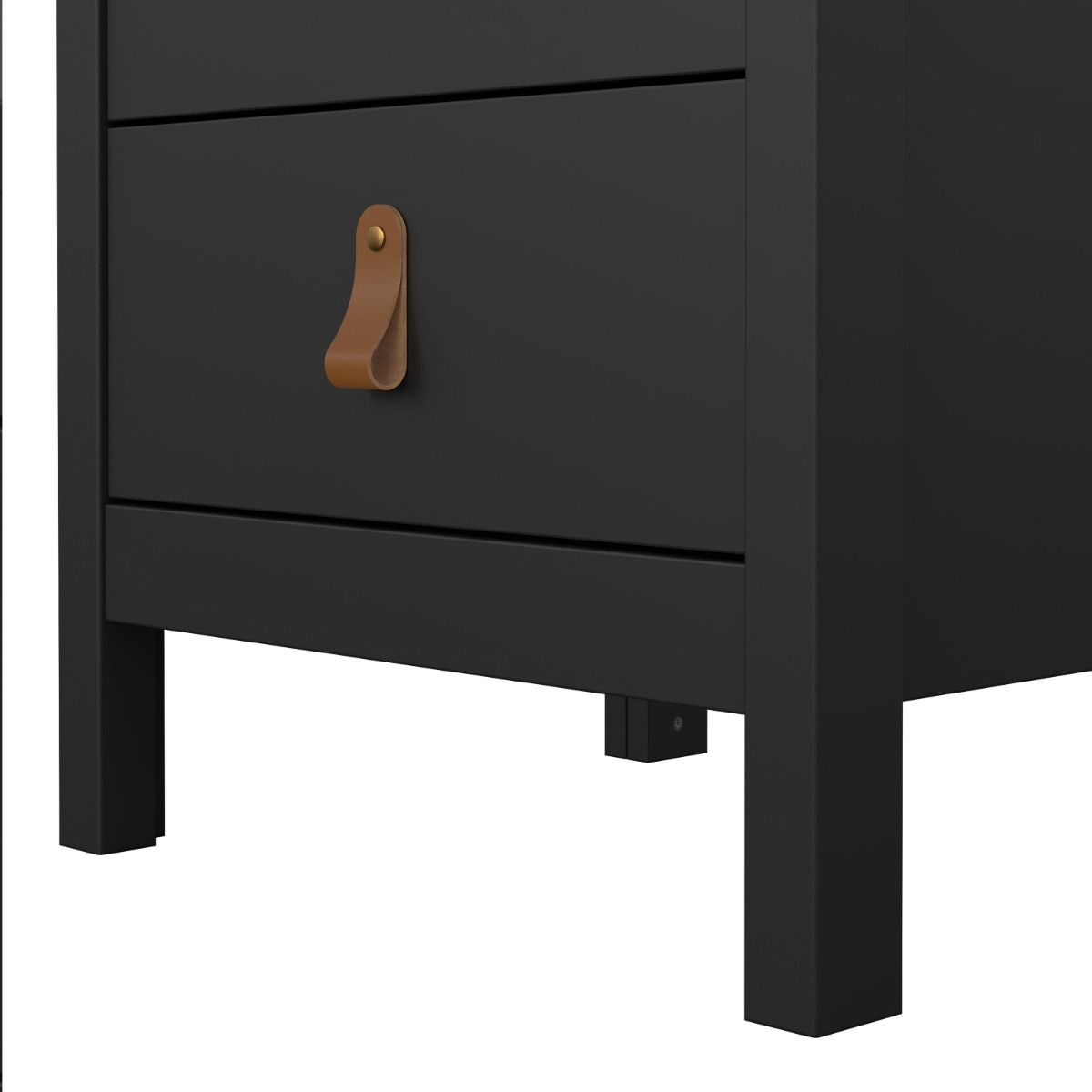 Wooden Bedside Cabinet With 3 Drawers - Barcelona
