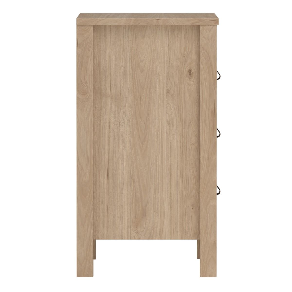 Wooden Bedside Cabinet With 3 Drawers - Barcelona