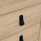Wooden Bedside Cabinet With 3 Drawers - Barcelona