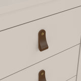 Wooden Bedside Cabinet With 3 Drawers - Barcelona