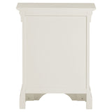 Wooden Bedside Cabinet With 3 Drawers - Bordeaux