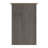 Wooden Bedside Cabinet With 3 Drawers - Lisbon