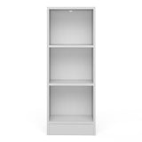 Wooden Bookcase With 2 Shelves Low And Narrow - Basic