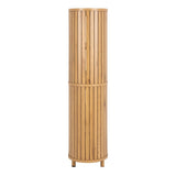 Wooden Bookcase With 3 Shelves - Colima
