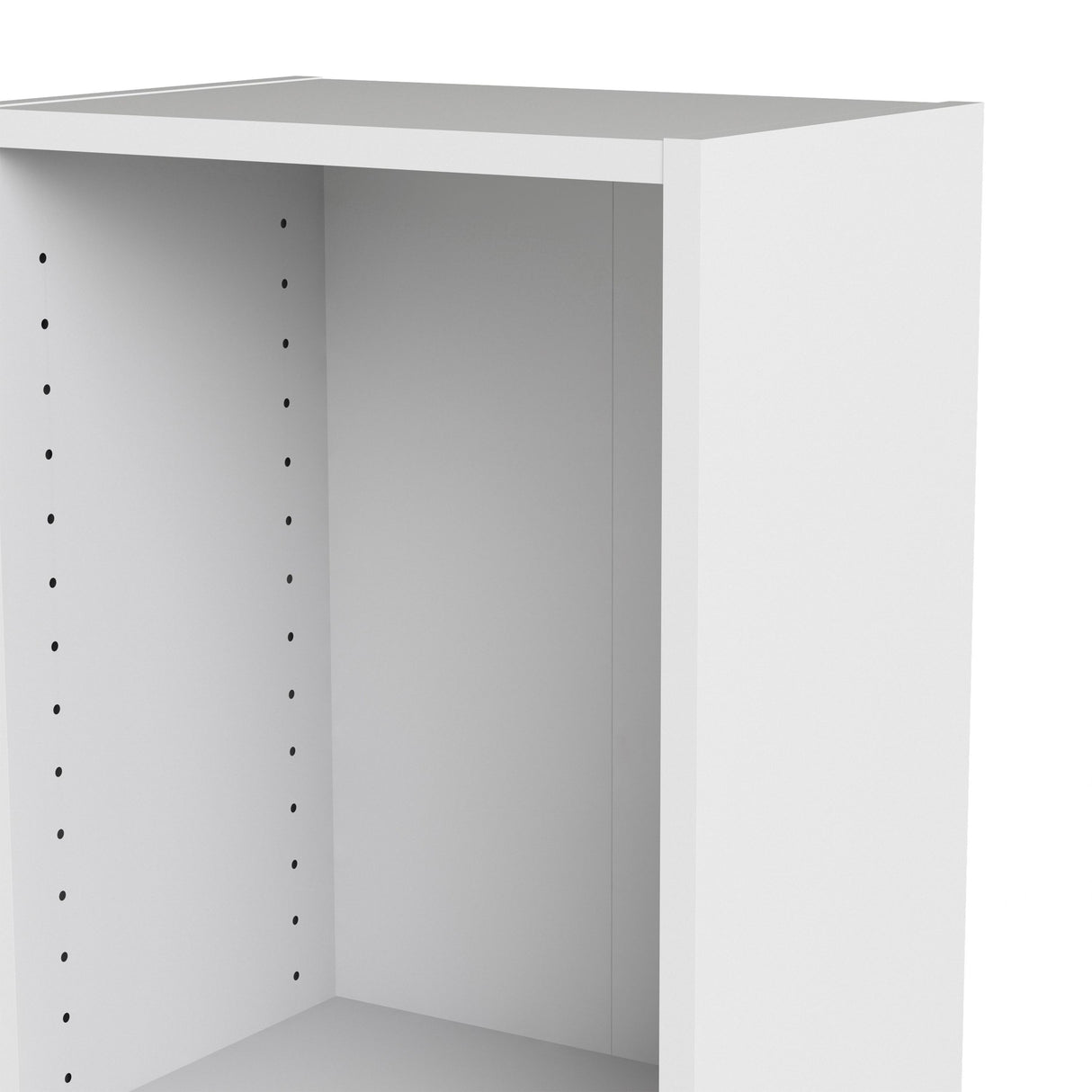 Wooden Bookcase With 4 Shelves Tall And Narrow - Basic
