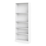 Wooden Bookcase With 4 Shelves Tall And Wide - Basic