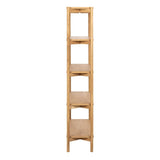 Wooden Bookcase Tall With 4 Shelves - Braidwood