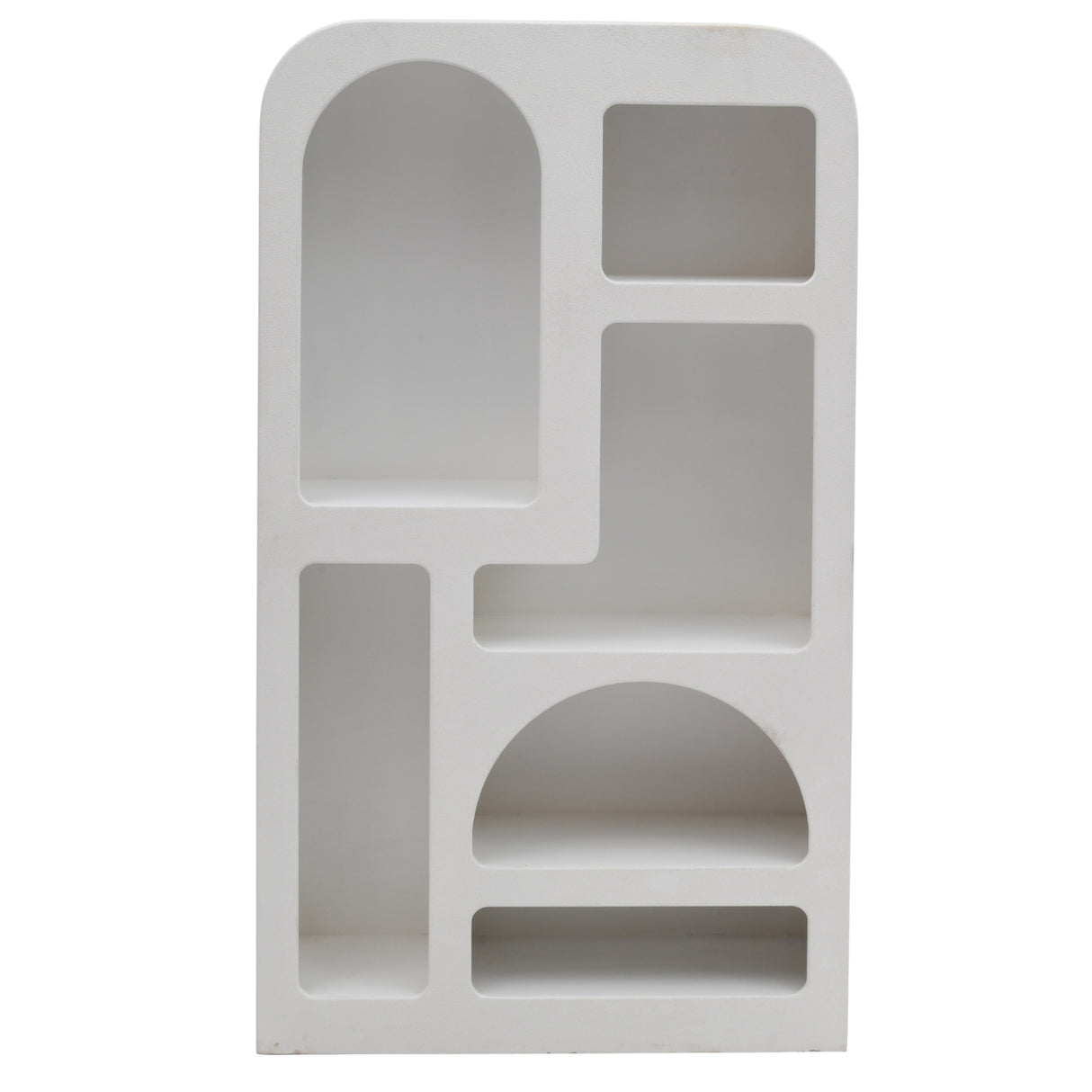 Wooden Bookcase Tall in Geometric Design - Geo
