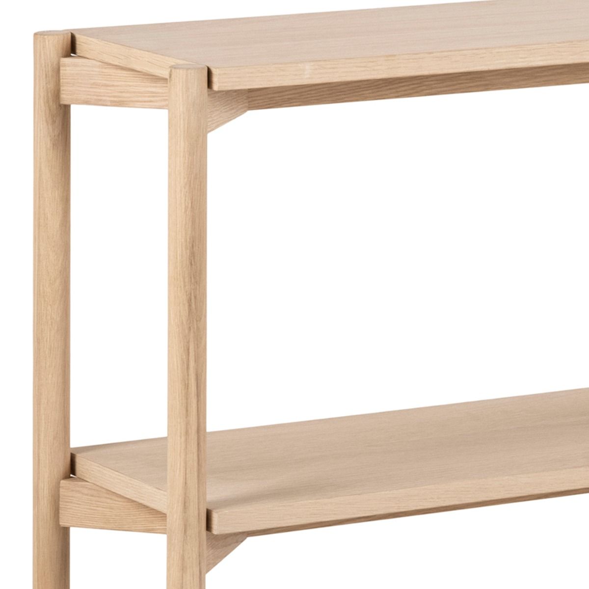 Wooden Bookcase Wide With 4 Shelves - Braidwood