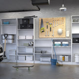 Wooden Bookcase With 2 Shelves Low And Wide - Basic