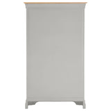 Wooden Bookcase With 4 Shelves - Bordeaux