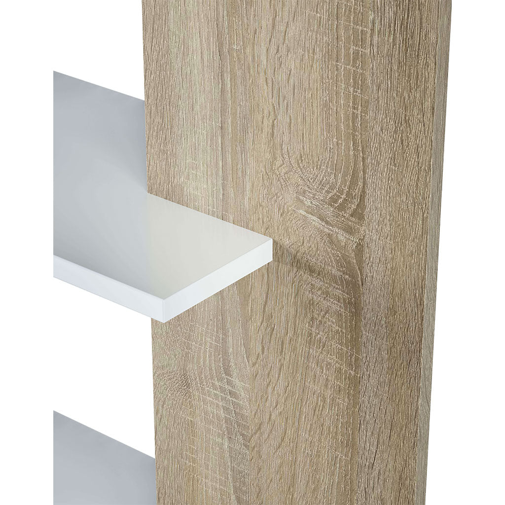 Wooden Bookcase With 5 Shelves - Adel