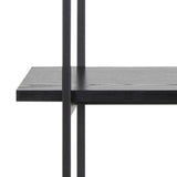 Wooden Bookcase With 5 Shelves - Angus