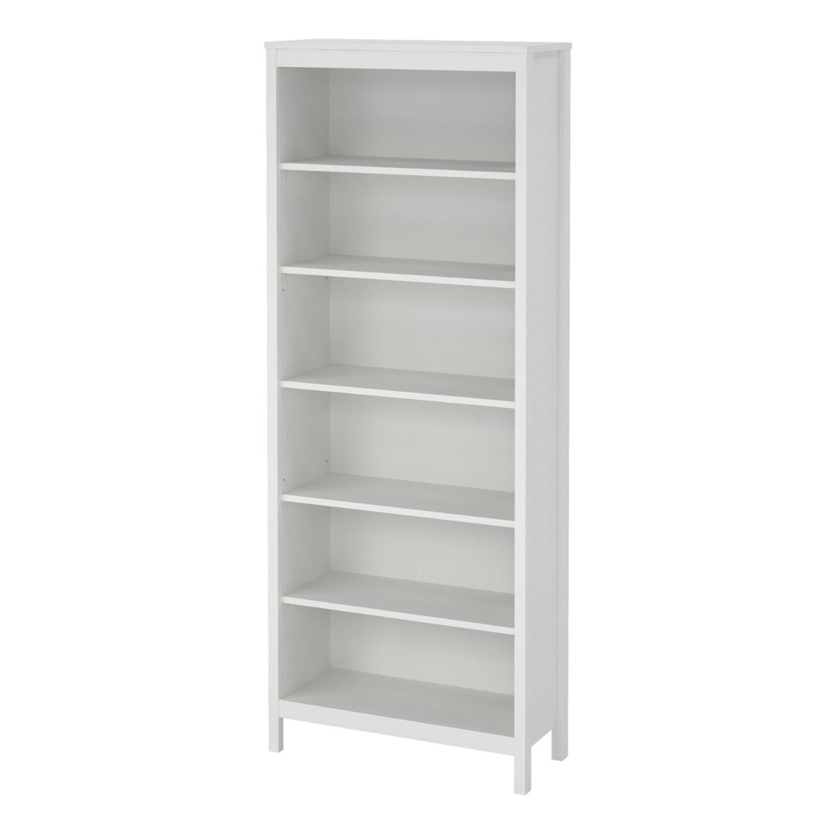 Wooden Bookcase With 5 Shelves - Barcelona