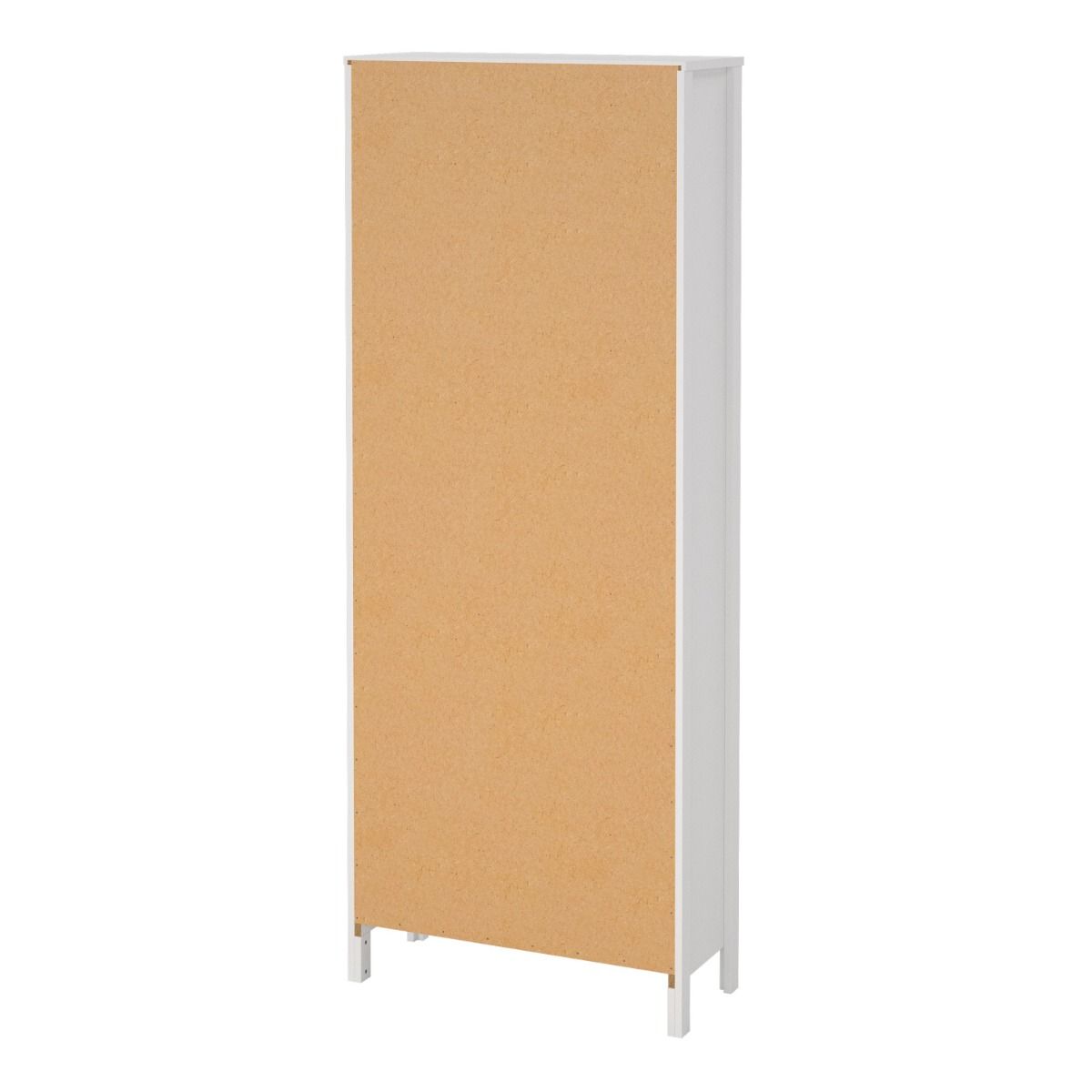 Wooden Bookcase With 5 Shelves - Barcelona