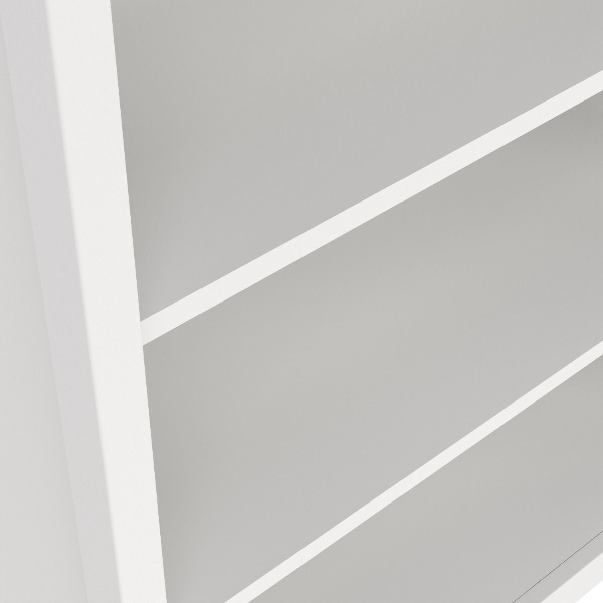 Wooden Bookcase With 5 Shelves - Barcelona