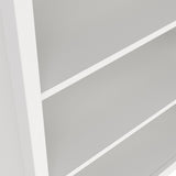 Wooden Bookcase With 5 Shelves - Barcelona