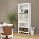 Wooden Bookcase With 5 Shelves - Barcelona