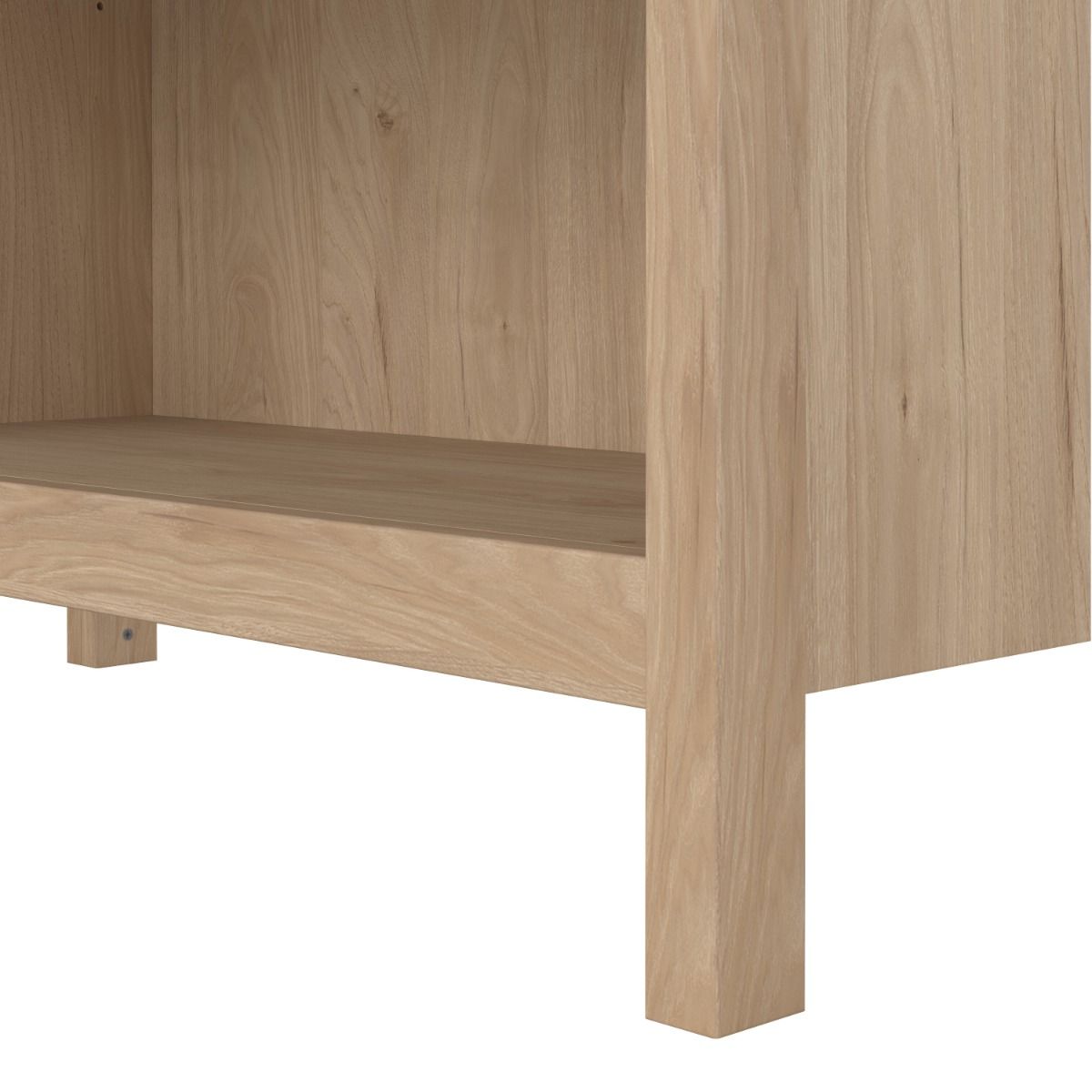 Wooden Bookcase With 5 Shelves - Barcelona
