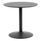Wooden Cafe Dining Table for 2 to 4 People Round - Ibiza