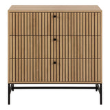 Wooden Chest Of 3 Drawers - Albany