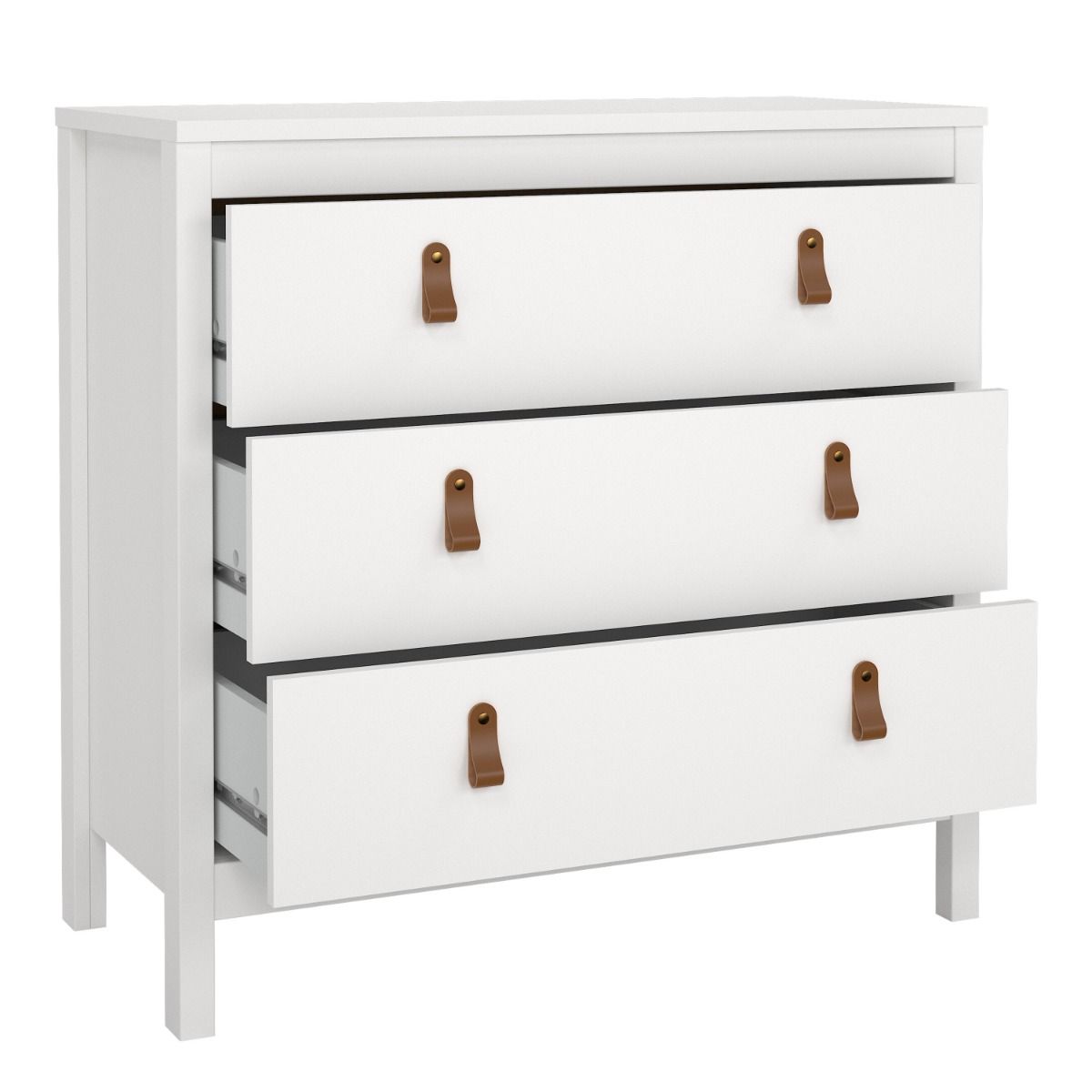 Wooden Chest Of 3 Drawers - Barcelona