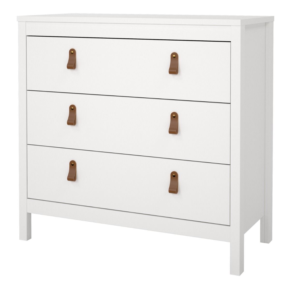 Wooden Chest Of 3 Drawers - Barcelona