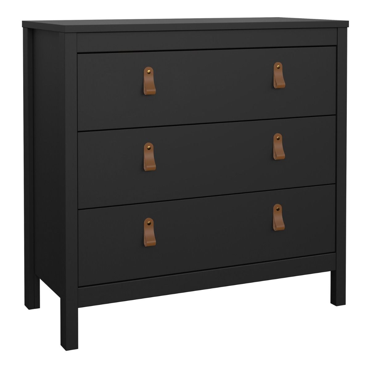 Wooden Chest Of 3 Drawers - Barcelona