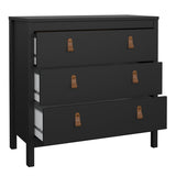 Wooden Chest Of 3 Drawers - Barcelona