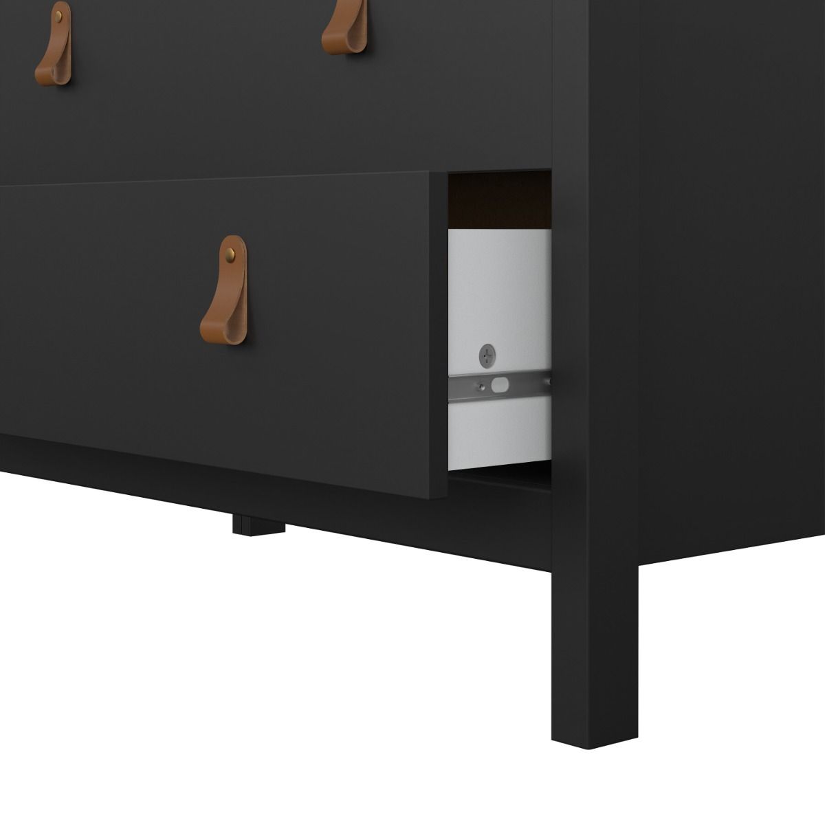 Wooden Chest Of 3 Drawers - Barcelona