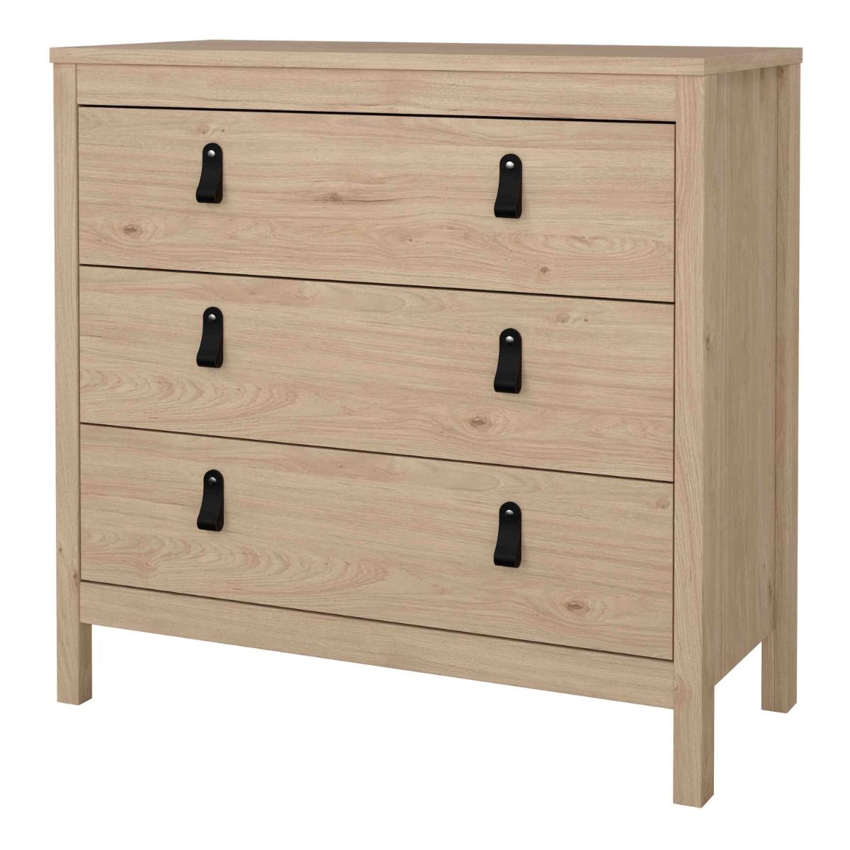 Wooden Chest Of 3 Drawers - Barcelona