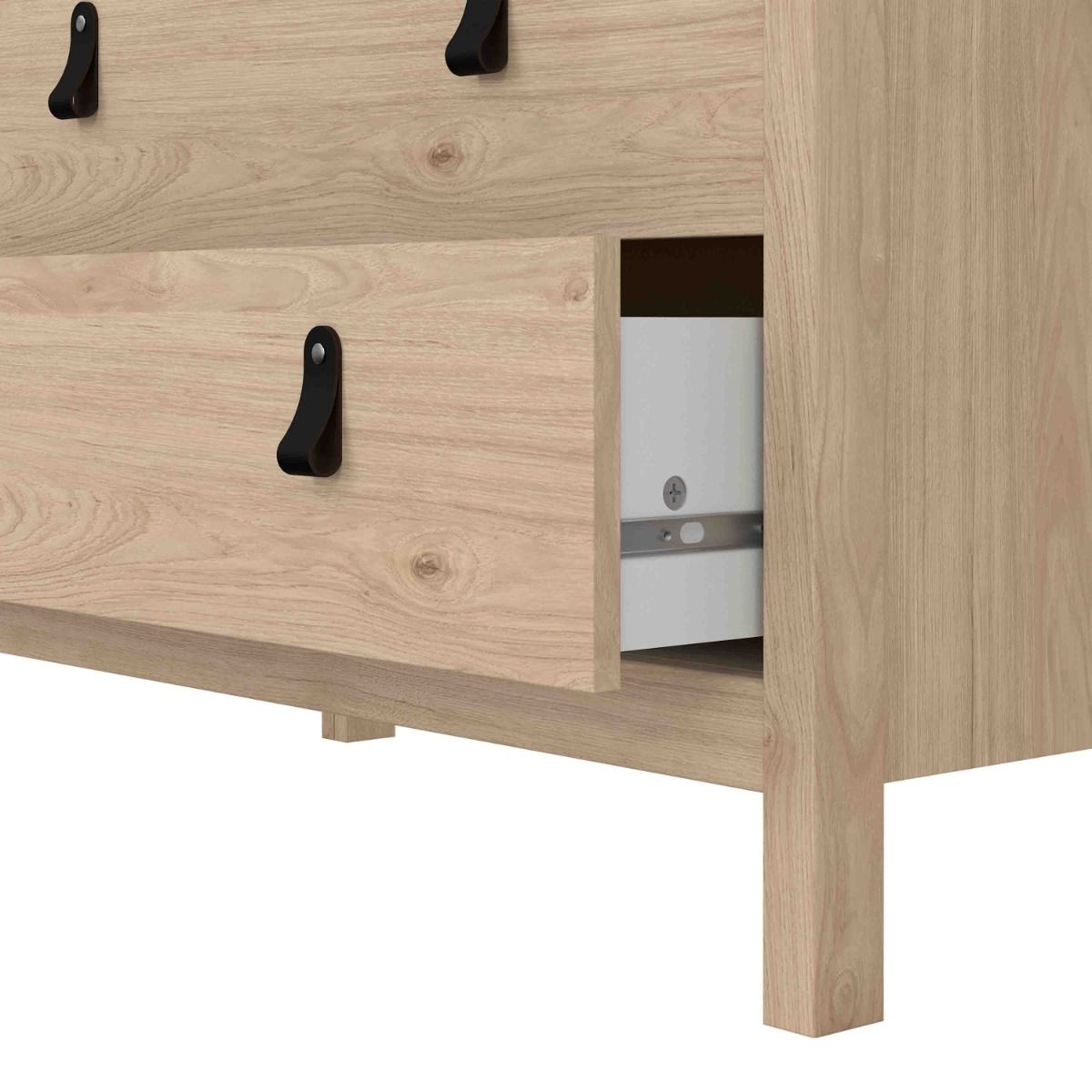 Wooden Chest Of 3 Drawers - Barcelona