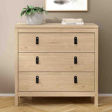 Wooden Chest Of 3 Drawers - Barcelona