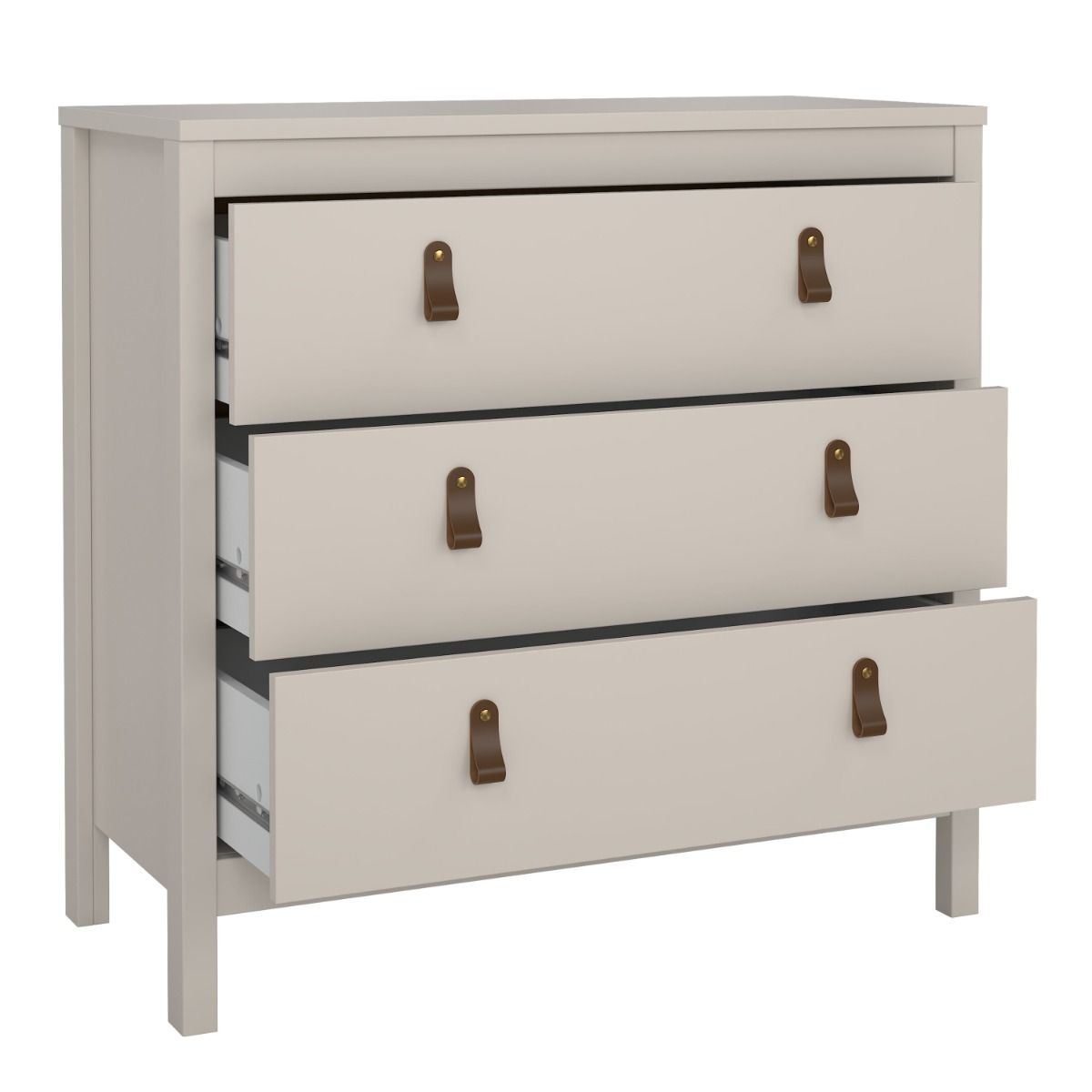 Wooden Chest Of 3 Drawers - Barcelona