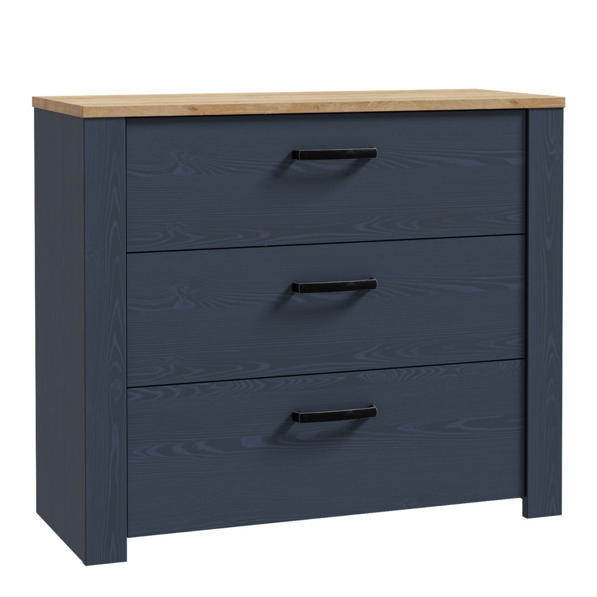 Wooden Chest Of 3 Drawers - Bohol