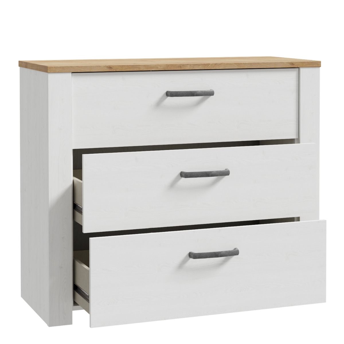 Wooden Chest Of 3 Drawers - Bohol