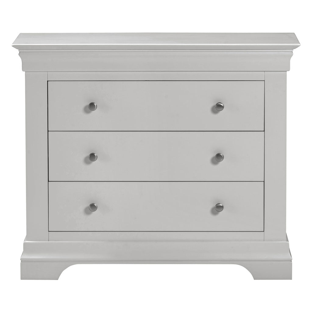Wooden Chest Of 3 Drawers - Bordeaux
