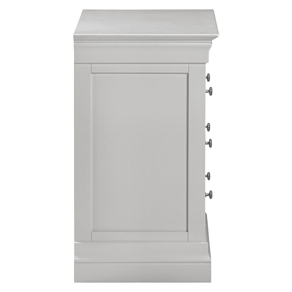 Wooden Chest Of 3 Drawers - Bordeaux
