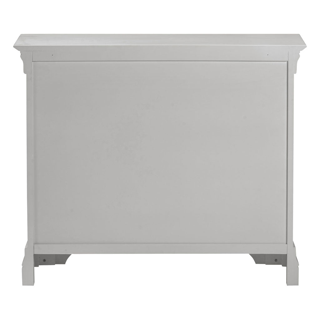 Wooden Chest Of 3 Drawers - Bordeaux